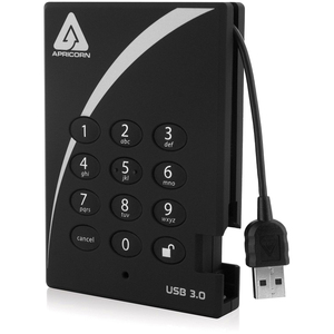 Disco Duro Apricorn Aegis Padlock A25-3PL256-1000 - Externo - 1 TB