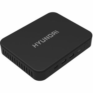 Ordenador sobremesa Hyundai - Intel Celeron N4020 - 4 GB RAM DDR4 SDRAM - 128 GB SSD - Mini PC - Negro
