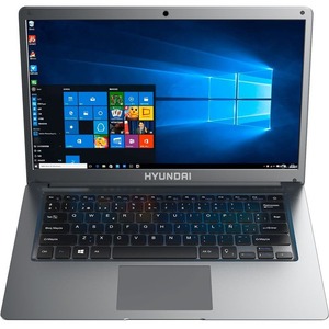 Laptop Hyundai HyBook 14.1” Celeron, 4GB RAM, 64GB HDD, Expandible 2.5” SATA HDD Slot, Windows 10 Home, WiFi, Space Grey - Refurbished