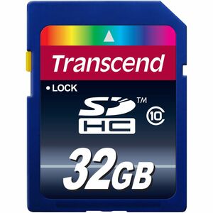 SDHC Transcend - 32 GB - Class 10