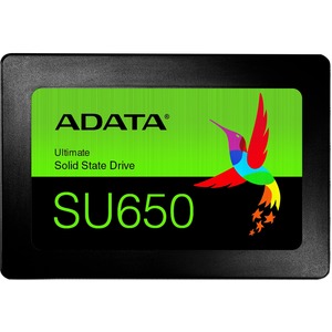 Adata Ultimate SU650 ASU650SS-120GT-R 120 GB Solid State Drive - 2.5" Internal - SATA (SATA/600) - Black