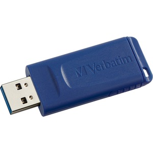 Unidad flash Verbatim 98659 - 128 GB - USB 2.0 Tipo A - Azul - Conforme con normas TAA