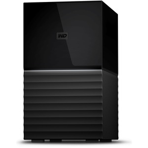 Sistema de almacenamiento DAS WD My Book Duo WDBFBE0200JBK-NESN - 2 x Total de compartimientos - 20 TB HDD De Escritorio