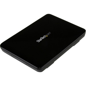 Carcasa de unidad StarTech.com SATA/600 - USB 3.1 Micro-B Interfaz de host - Soporte UASP Externo - Negro
