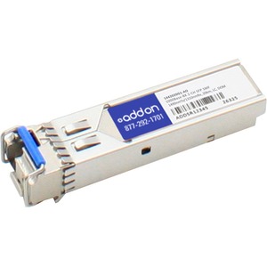 AddOn ADTRAN 1442020G1 Compatible TAA Compliant 1000Base-BX 2-Channel SFP Transceiver (SMF, 1490nmTx/1310nmRx, 20km, LC, DOM)