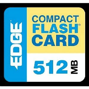 CompactFlash EDGE Digital Media - 512 MB