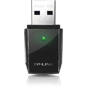 Adaptador Wi-Fi TP-Link Archer T2U - IEEE 802.11ac - Banda dual para Portátil