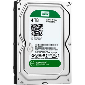 Disco duro WD Green Desktop WD40EZRX de 4 TB - Interno de 3,5" - SATA (SATA/600)