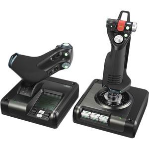 Saitek X52 Professional H.O.T.A.S. Part-Metal Throttle and Stick Simulation Controller