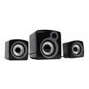 Acteck Bocinas con Subwoofer AXF-190, Alámbrico, 2.1, USB 2.0, Negro