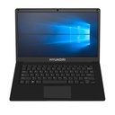 Hyundai Thinnote-A, 14.1" Celeron Laptop, 4GB RAM, 64GB Storage, Expandable  2.5" SATA HDD Slot, Windows 10 Home S Mode, English - Black - Grade C