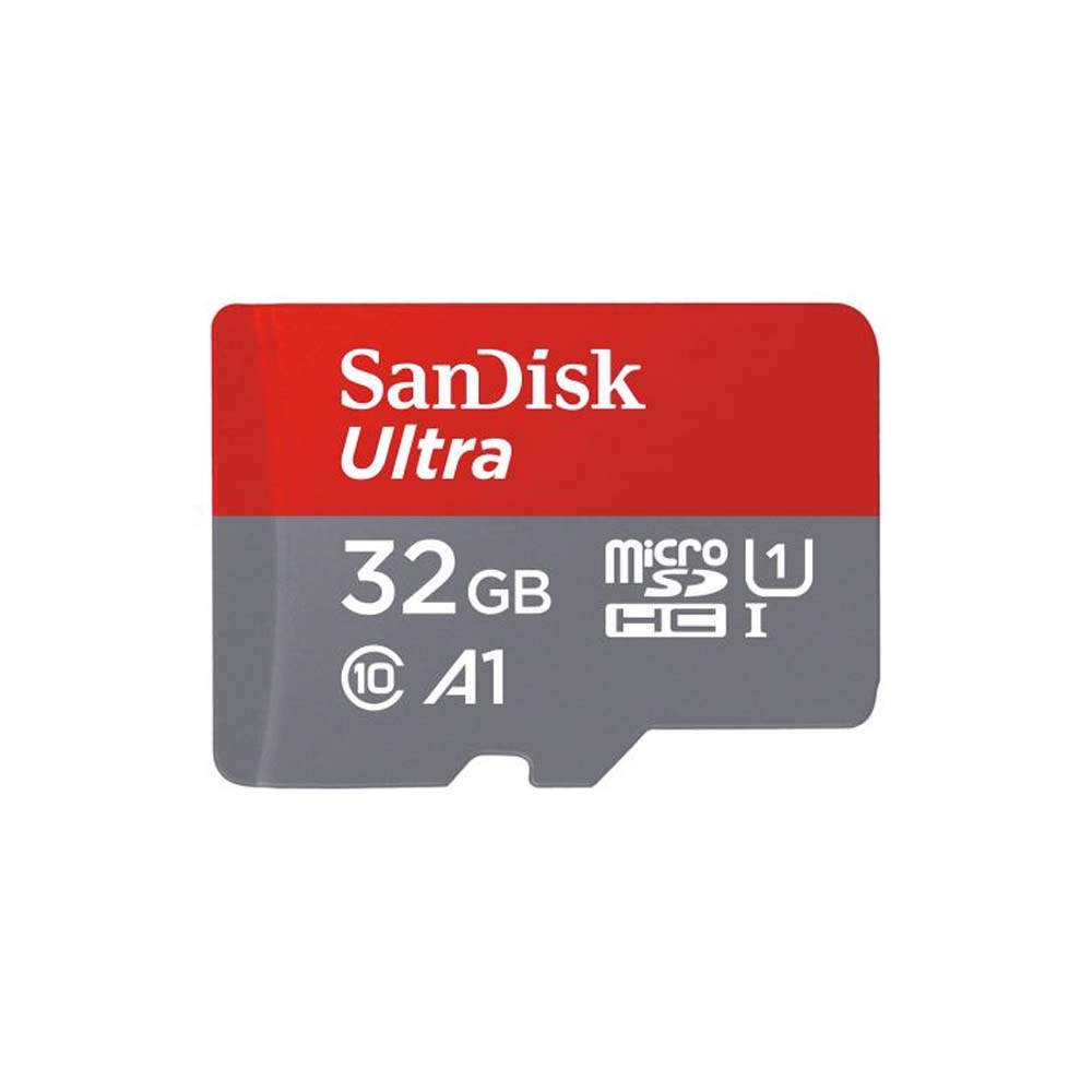 Memoria Flash SanDisk Ultra, 32GB MicroSDHC UHS-I Clase 10, con Adaptador