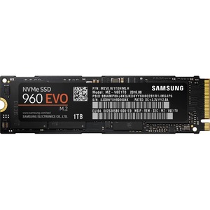 Samsung 960 EVO MZ-V6E1T0BW 1 TB Solid State Drive - M.2 Internal - PCI Express (PCI Express 3.0 x4)