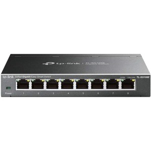 Conmutador Ethernet TP-Link EasySmart  TL-SG108E 8 - Gigabit Ethernet - 10/100/1000Base-T