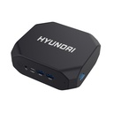 Ordenador sobremesa Hyundai - Intel Core i3 10ma generación i3-10110U - 8 GB RAM DDR SDRAM - 256 GB M.2 SSD - Mini PC - Negro