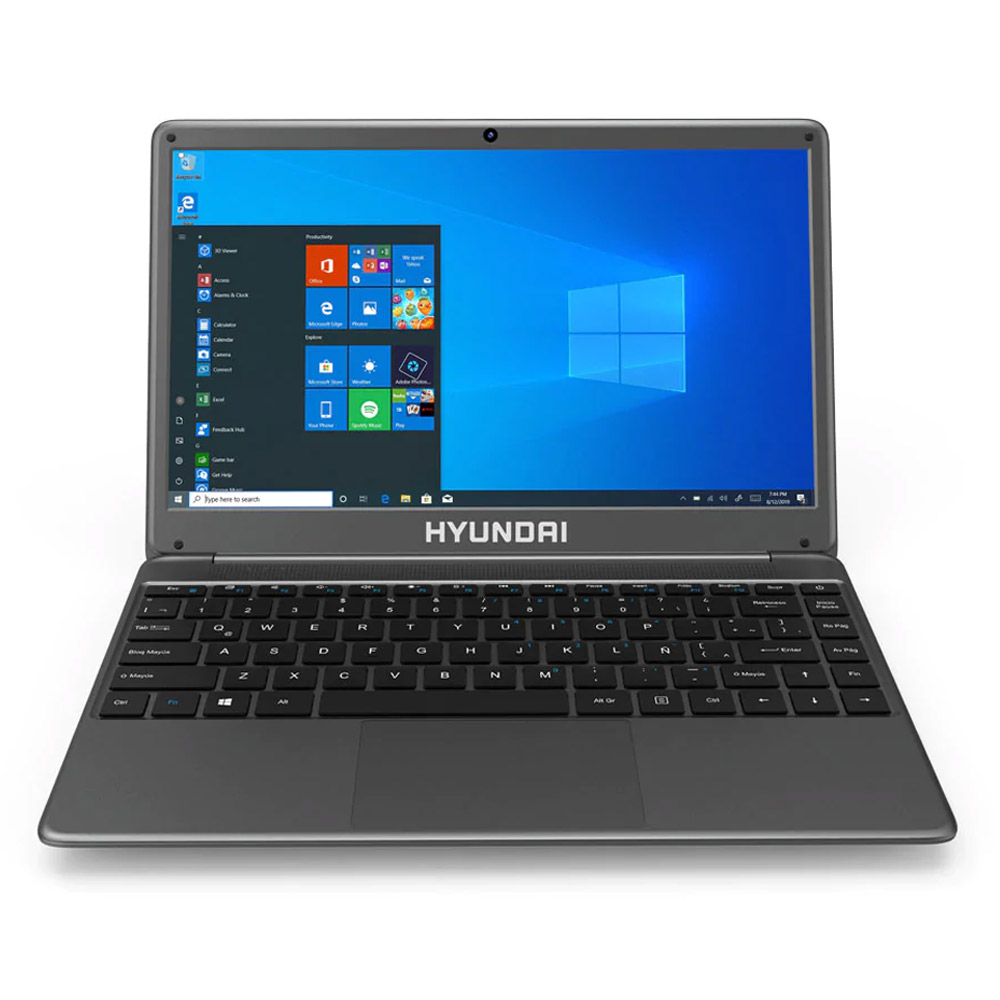 Laptop Hyundai HyBook ERENY PLUS 14.1" HD, Intel Core i5-8279U 2.40GHz, 8GB, 256GB SSD, Windows 10 Home 64-bit, Español, Gris