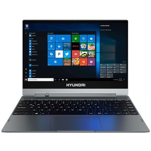 Hyundai HyFlip Plus, 14.1'' Intel Core-i7, 8GB RAM, 256GB Almacenamiento, Webcam Frontal, Ranura M.2 SATA SSD Expandible, Windows 10 Home, WiFi, Grey