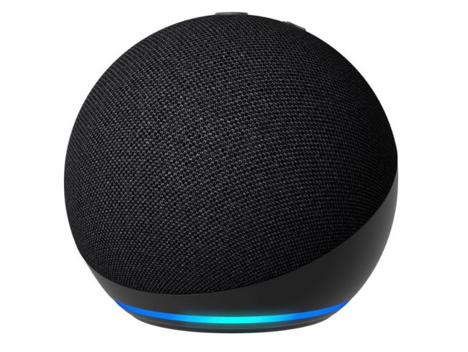 Amazon Echo Dot (5.ª generación, modelo de 2022) | Bocina inteligente con Alexa | Negro | UPC: 840080503653