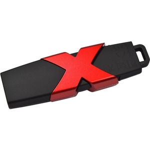 Unidad flash Kingston HyperX Savage - 512 GB - USB 3.1 - Rojo metálico