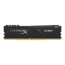 Memoria RAM Kingston HyperX FURY Black DDR4, 2666MHz, 4GB, Non-ECC, CL16, XMP - Negro