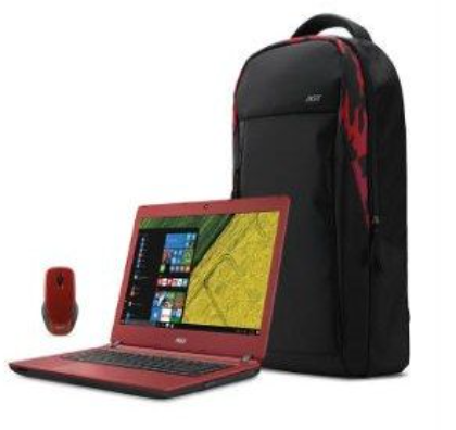 Bundle Laptop+Mochila+Mouse Acer 14" Intel Celeron 2.4GHz 2GB 500GB W10