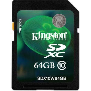 SDXC Kingston - 64 GB - Class 10