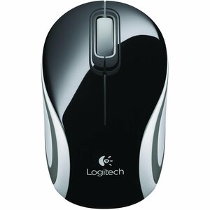 Ratón Logitech M187 - Radiofrecuencia - USB - Óptico - 3 Botón(es) - Negro