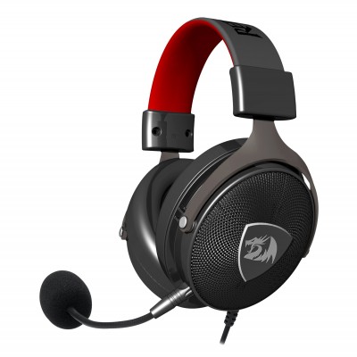 Redragon H520 Icon - Auriculares para Juegos con Cable, Sonido Envolvente 7.1, Almohadillas de Espuma viscoelástica, Auriculares de Controlador de 50 mm