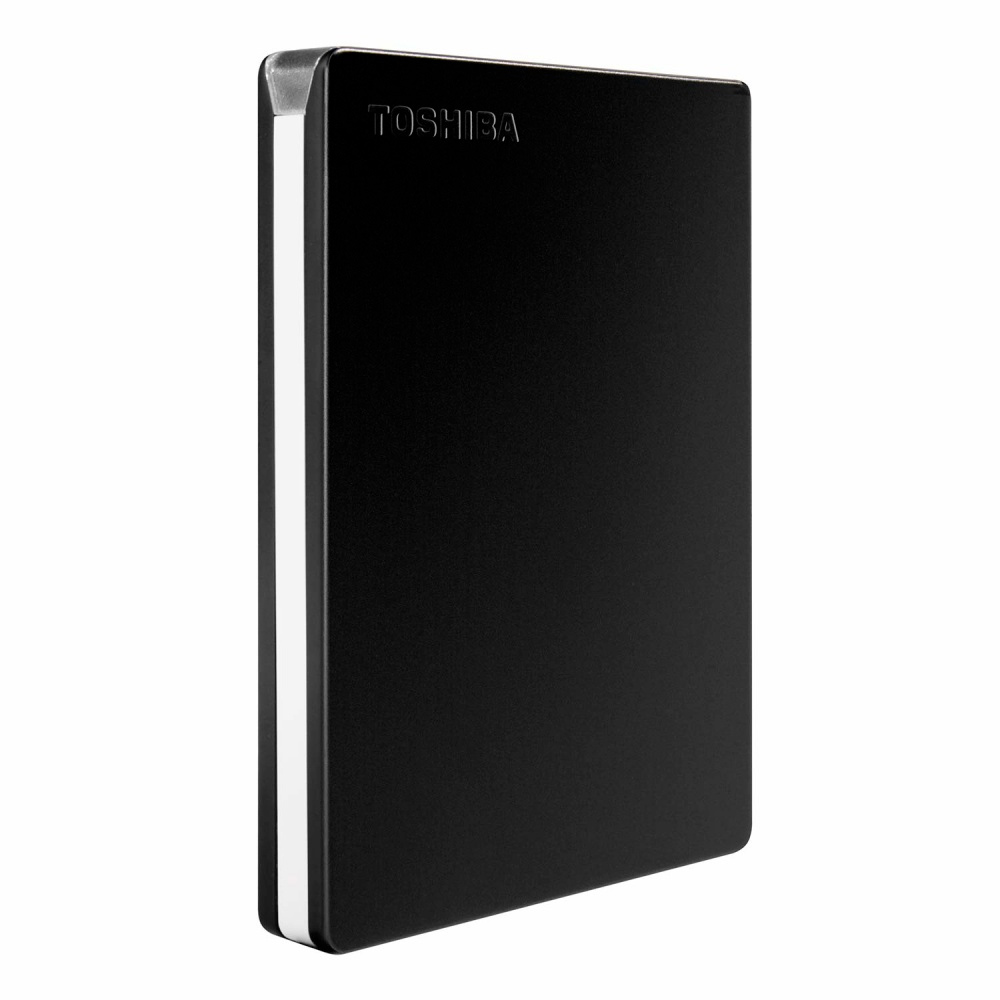 Disco Duro Externo Toshiba Canvio Slim 2.5", 2TB, SATA, Negro - para Mac/PC