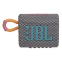 JBL Go 3 Portable Speaker with Bluetooth, Built in Battery, Waterproof and Dustproof Feature Gray