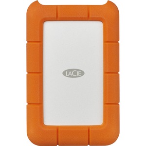 Disco Duro Externo LaCie Rugged USB-C 2.5'', 4TB, USB C 3.0, Naranja/Plata, A Prueba de Agua, Polvo y Golpes - para Mac/PC