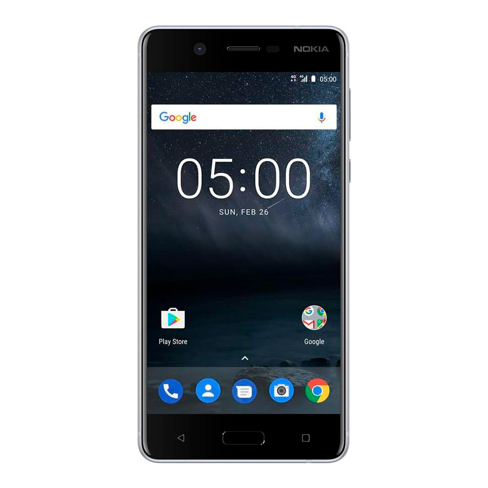 Nokia 5 - Cámara Android 8.0-16 GB - 13MP - Dual SIM Desbloqueado Smartphone, 5.2, Silver