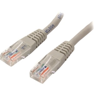 StarTech.com 3 ft Gray Molded Cat5e UTP Patch Cable