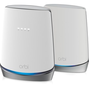 Open Box NETGEAR Orbi - Sistema WiFi 6 para Todo el hogar con módem de Cable Integrado DOCSIS 3.1 (CBK752) - Enrutador de módem de Cable + 1 Extensor de satélite