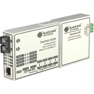 Black Box FlexPoint Modular Media Converter Power Converter - DC-to-DC