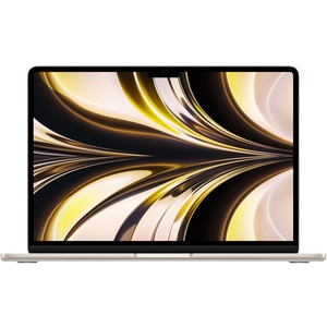 Apple MacBook Air 2022 M2 Chip 8-core 256GB SSD 8GB 13.6" (2560x1664) Liquid Retina Display MacOS Monterey 12 STARLIGHT Backlit Keyboard